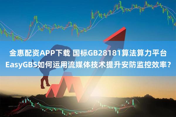 金惠配资APP下载 国标GB28181算法算力平台EasyGBS如何运用流媒体技术提升安防监控效率？